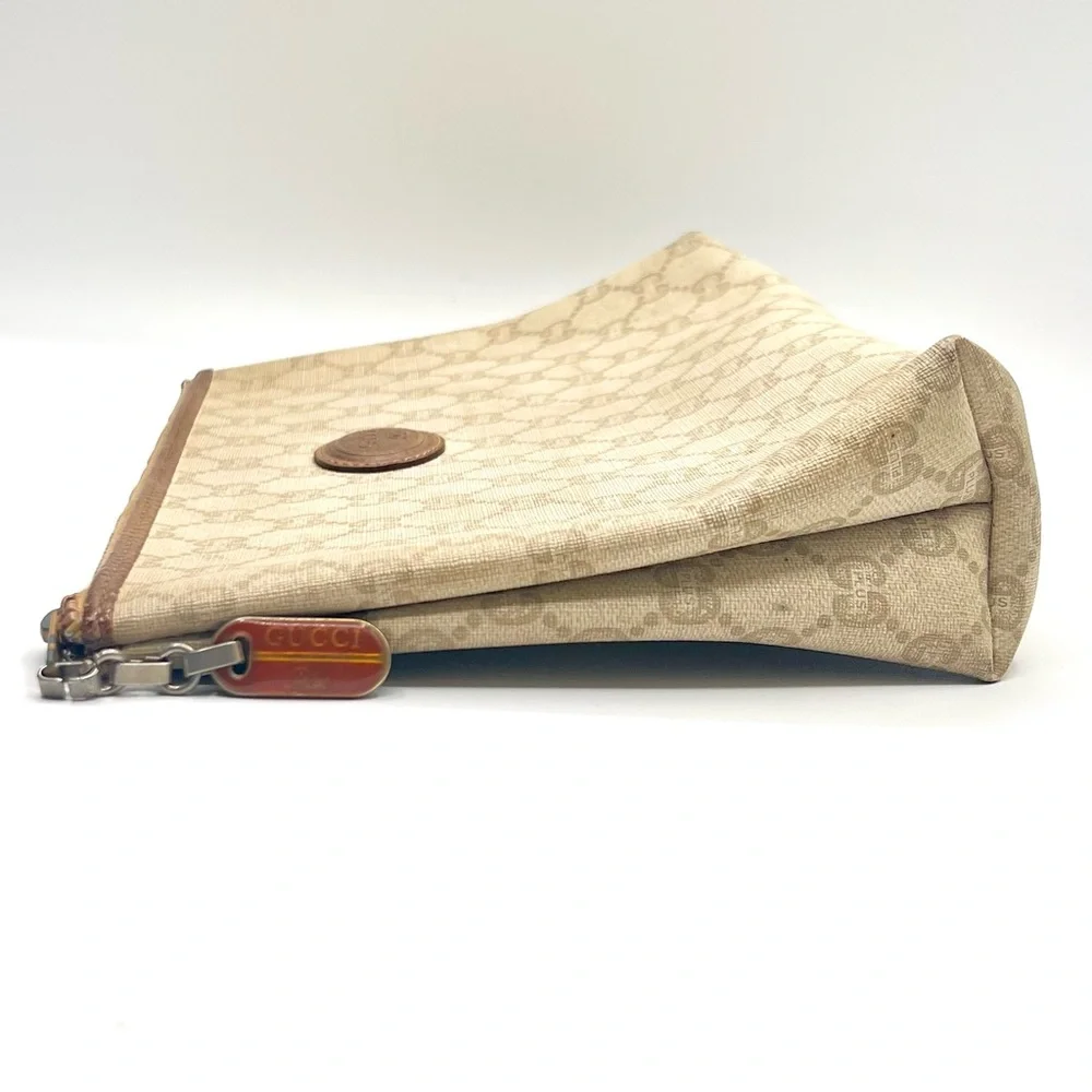 Gucci GG Plus Monogram Pouch / Cosmetic Case / Clutch
